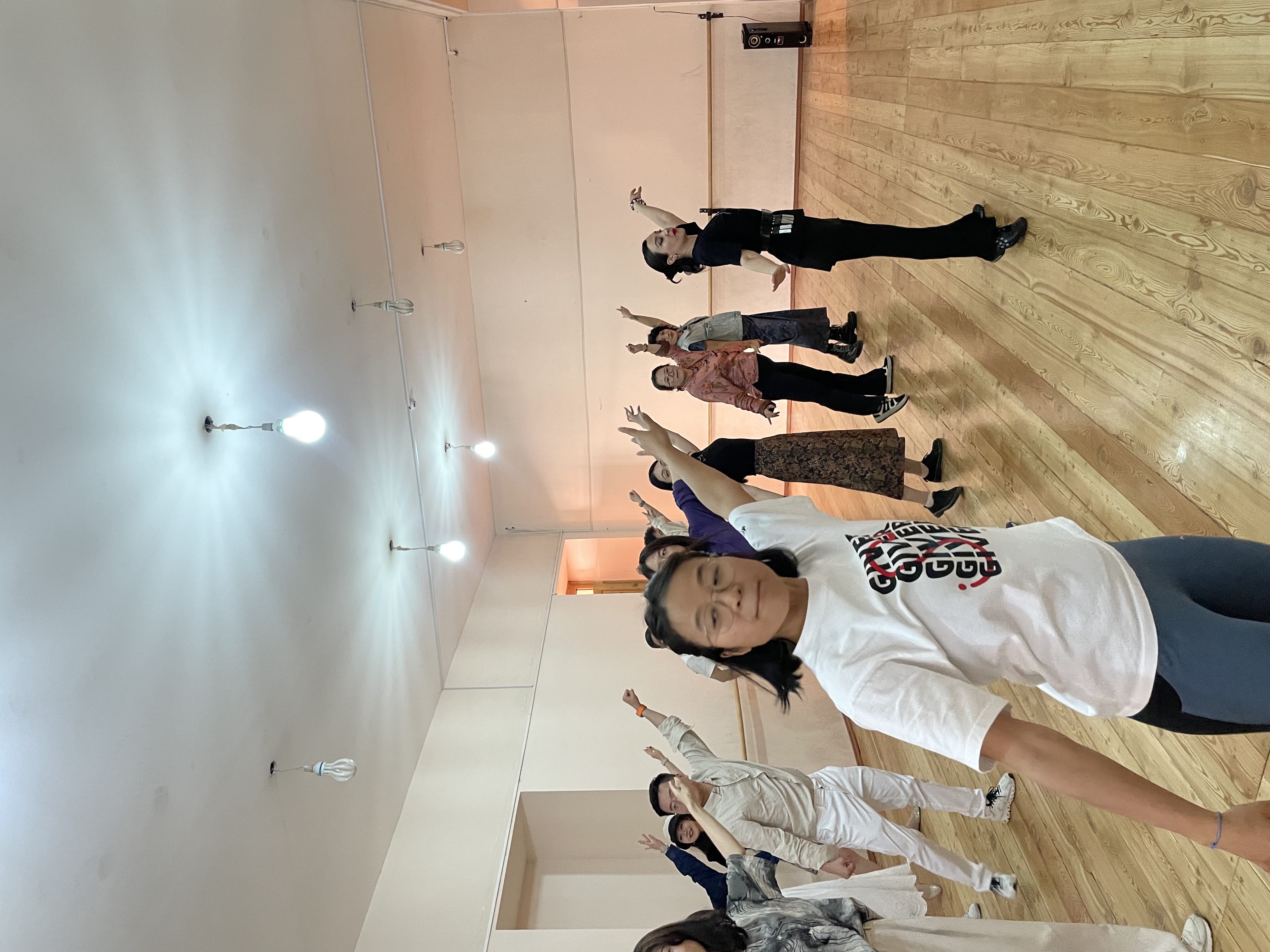 Group dancing